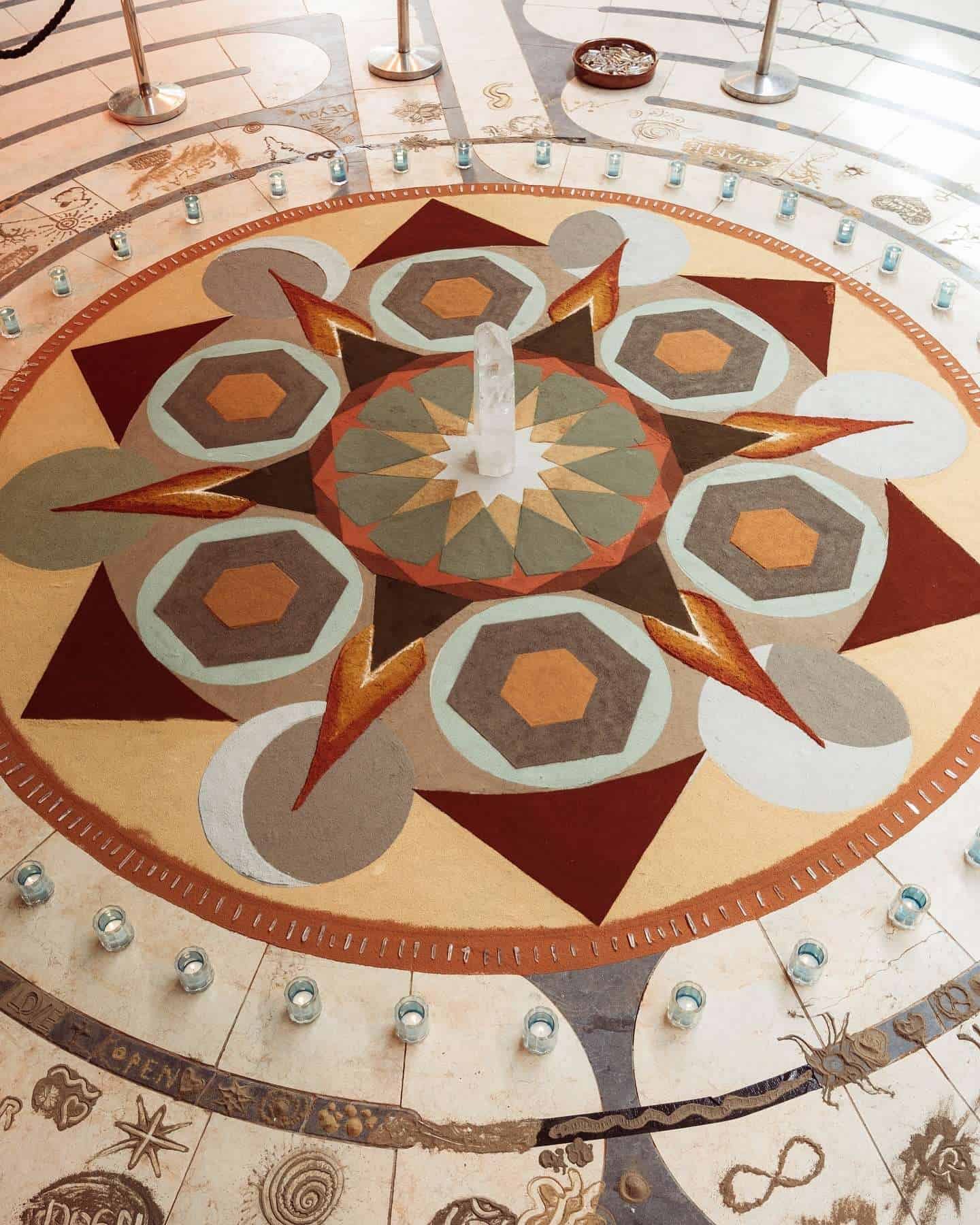 Kwarts Bergkristal - Festival Mandala Kristal